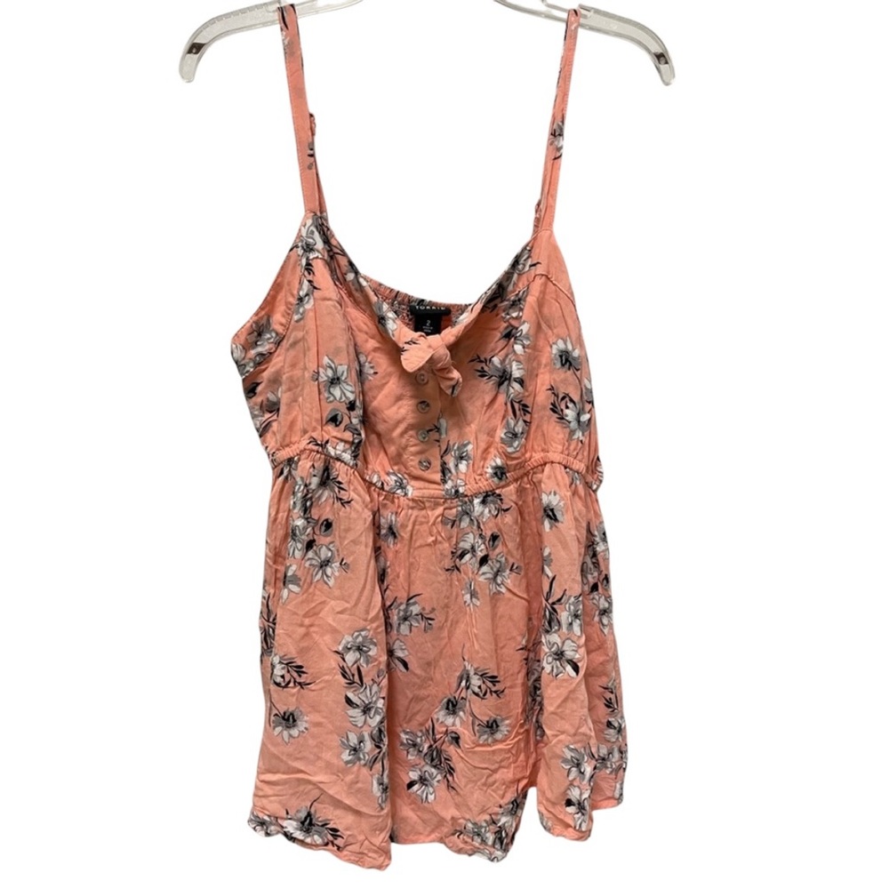 TORRID PEACH FLORAL TANK 2